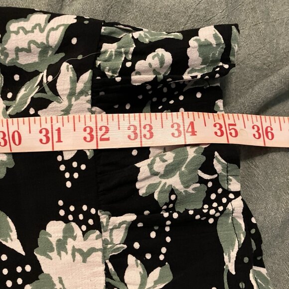 Smash + Tess Violet Mini Dress Womens M Floral Tiered Cottagecore Flowy Romantic - Picture 7 of 7